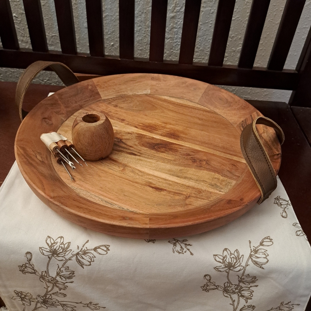 Table talk charcuterie board set
